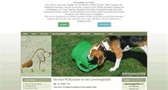 Desktop Screenshot of laborbeaglehilfe.de